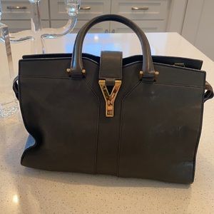 Vintage YSL Y Medium Cabas